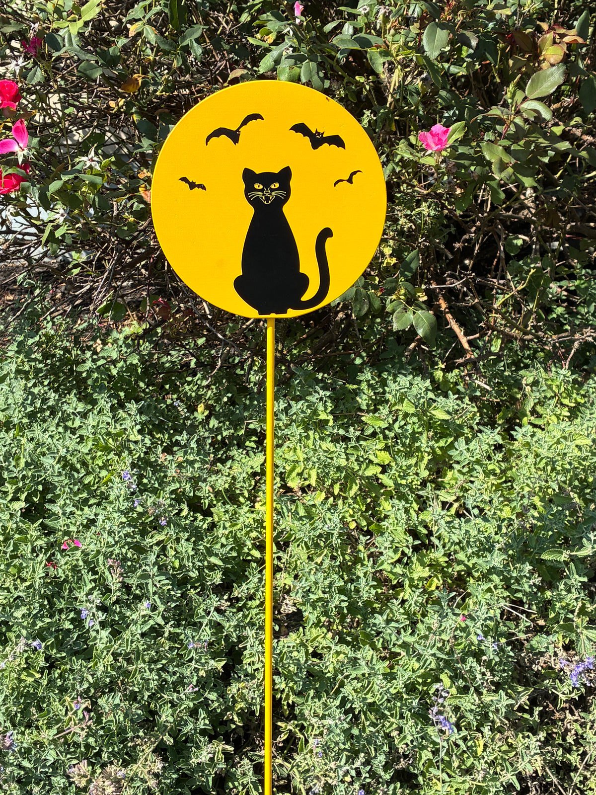Halloween Walkway Decoration - Moon Scene