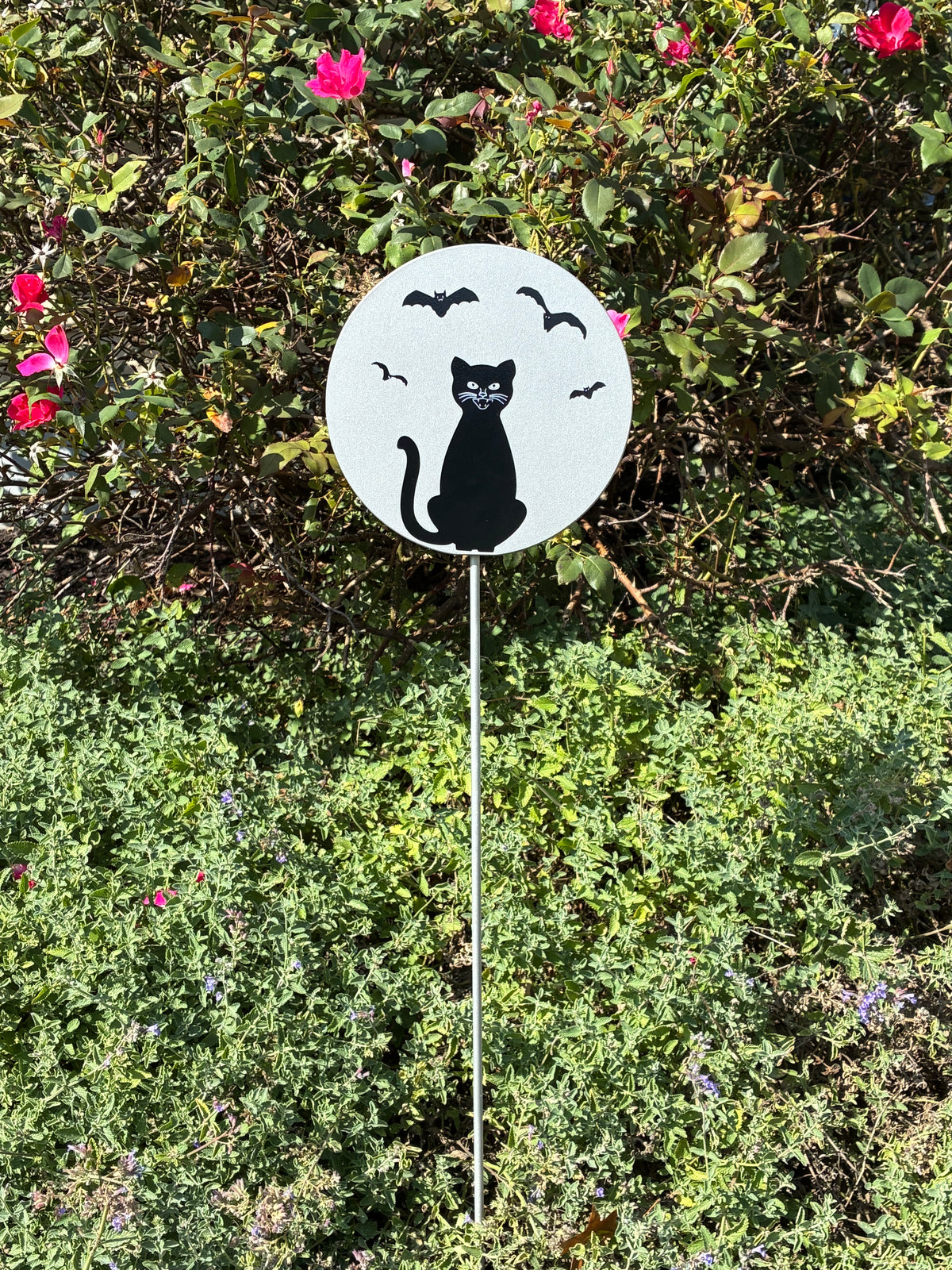 Halloween Walkway Decoration - Moon Scene