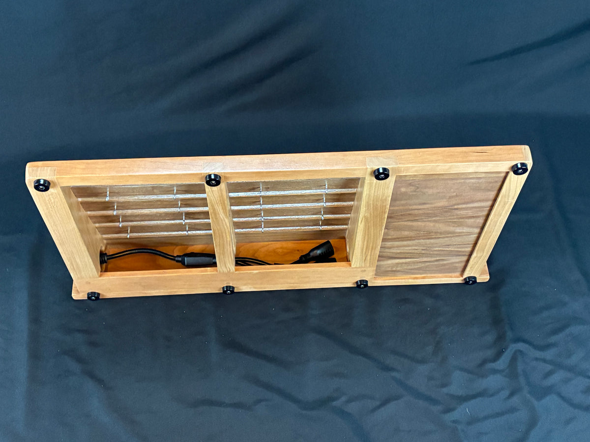 Studio Tour Pedal Board-31x16-Cherry-Walnut
