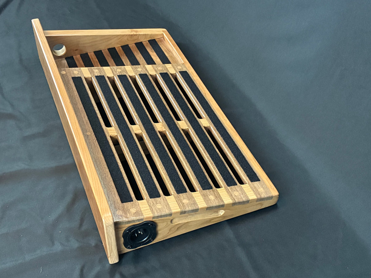 Studio Tour Pedal Board-31x16-Cherry-Walnut